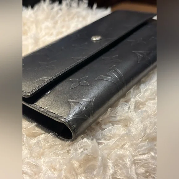 Louis Vuitton Porte Monnaie Matt Vernis Long Wallet~ TH0073 - Picture 2 of 15